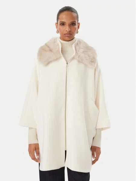 Rinascimento Palton Crem Oversize