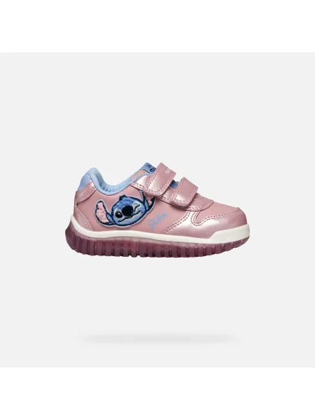 Sneakersy Geox B Lightyloo ružová