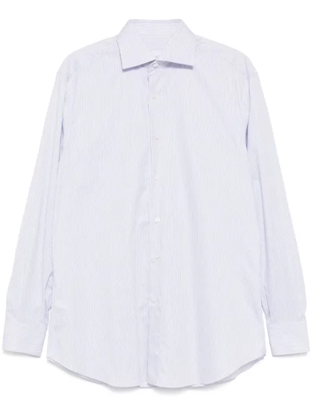 Prugasta košulja Brioni plava