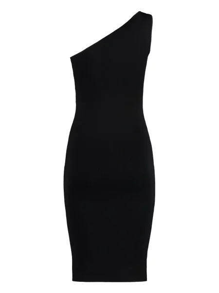 Rochie midi Yves Salomon tricotate până la genunchi de costum negru