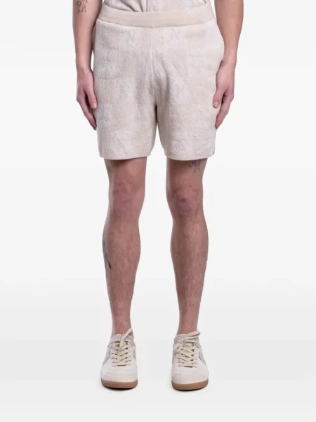 Pantaloni scurți Represent în carouri alb
