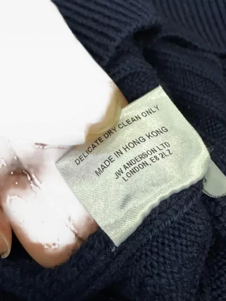 Pulover Jw Anderson cu decolteu barcă albastru