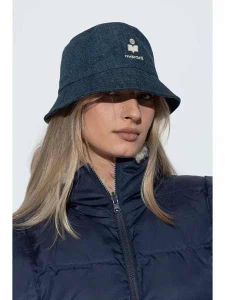 Skrybėlė Isabel Marant mėlyna
