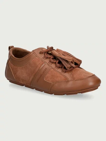 MICHAEL Michael Kors Keely Trainer sneakers pentru femei din piele maro