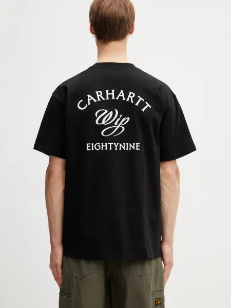 Carhartt WIP S/S Eightynine tricou de bărbătesc negru