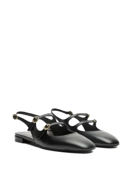 Balerini Stuart Weitzman cu cataramă slingback negru