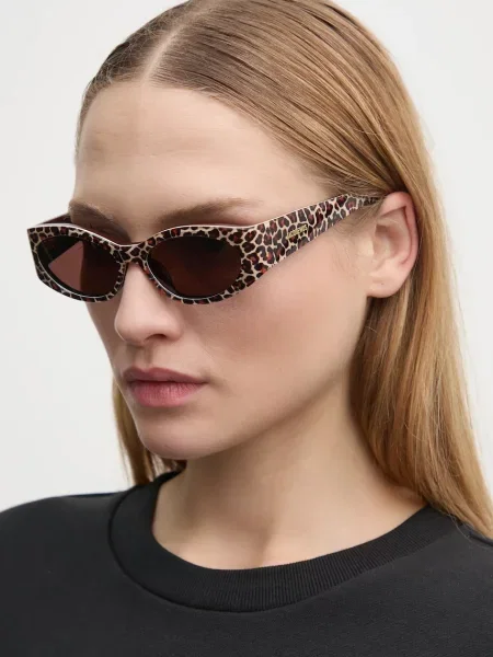 Солнцезащитные очки Jacquemus коричневые
