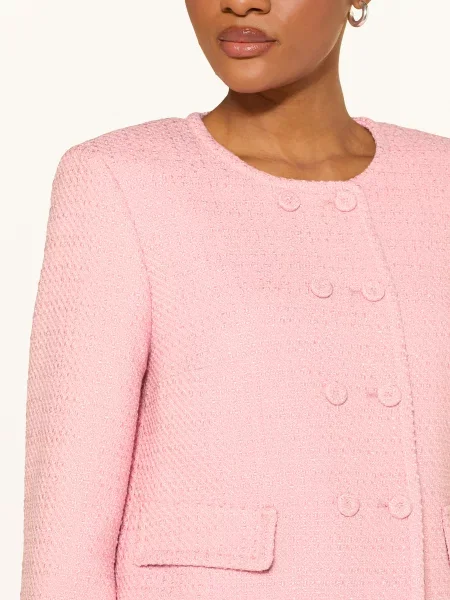 Marc Cain Tvídová Bunda tulle pink