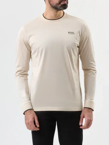 Лонгслив Karl Lagerfeld бежевый