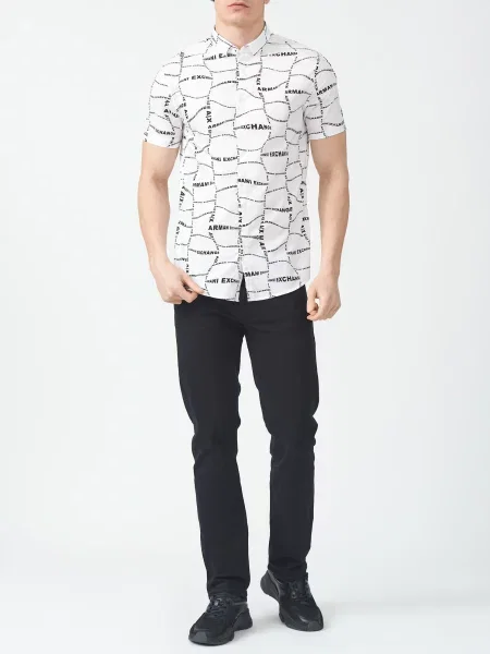 Сорочка Armani Exchange біла