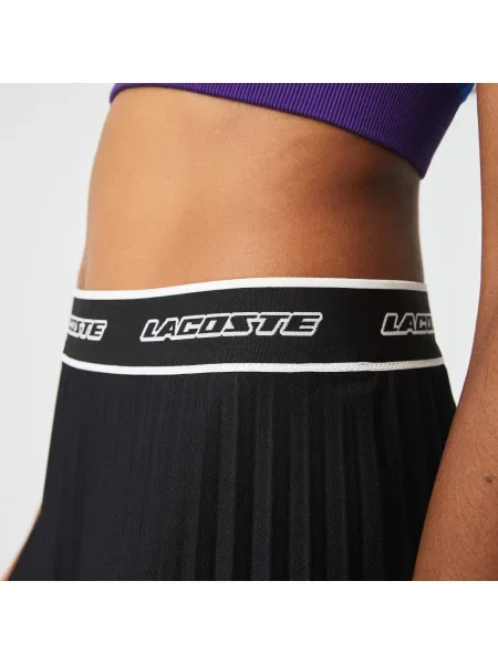 Lacoste Spódnica Active Loose Fit W Kolorze Czarnym czarna