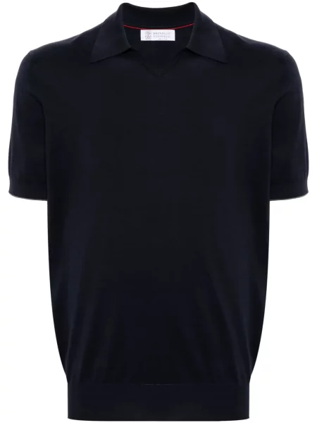 Polo Brunello Cucinelli albastru