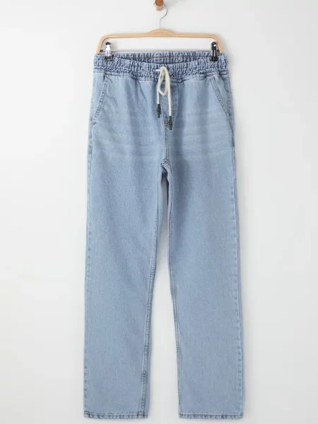 Hlače Trendyol plava