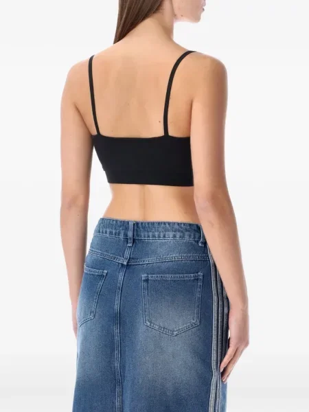 Top Adidas asymetryczny biały