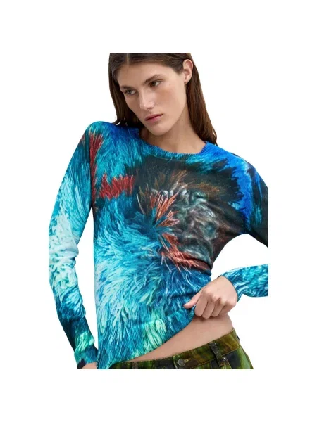 Pulover Desigual albastru