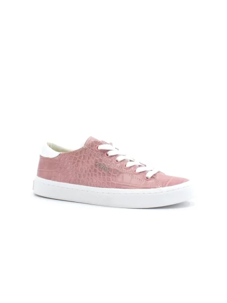 Sneakersy Guess skórzane różowe