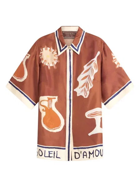 Jedwabna koszula Alemais