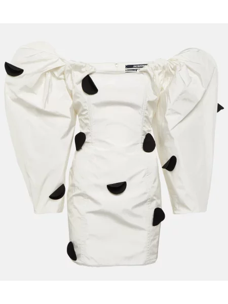 Halat Jacquemus cu buline alb