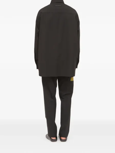 Дълго риза Mm6 Maison Margiela черно