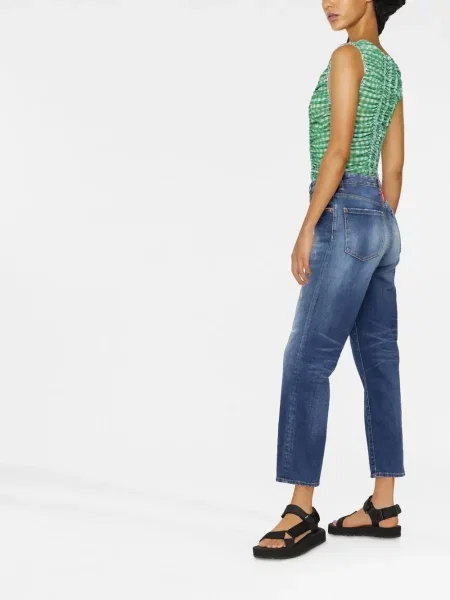 Proste jeansy Dsquared2 niebieskie