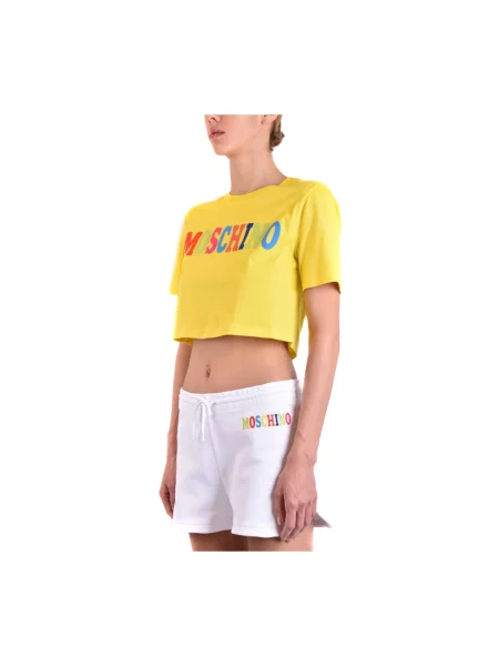 Koszulka Moschino żółta