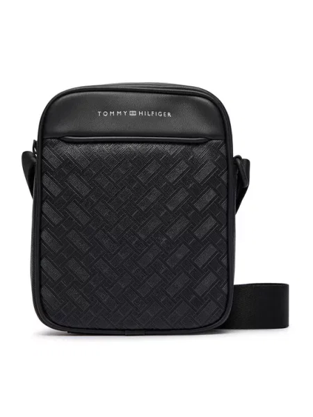TOMMY HILFIGER Taška přes rameno černá