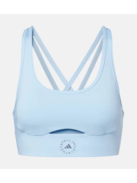 Sutien Adidas By Stella Mccartney albastru