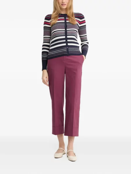Cardigan Benetton cu dungi albastru