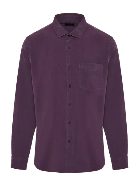 Funky Buddha Košile fialová