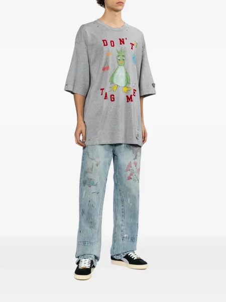 Tricou Maison Mihara Yasuhiro gri