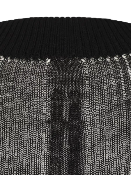 Pulover Rick Owens din cașmir negru