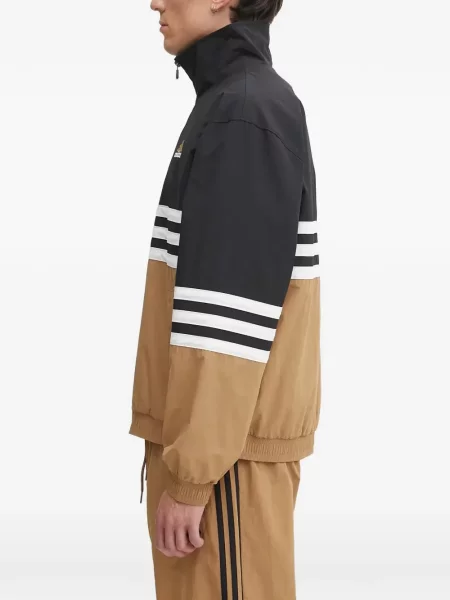 Pantaloni Adidas tricotate cu autograf alergare albastru
