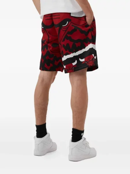 Šortai Mitchell & Ness raudona