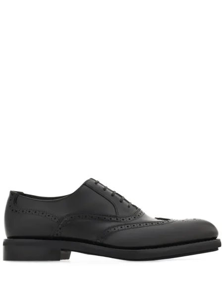 Brogue poltopánky Ferragamo čierna