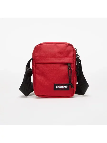 Torba na ramię Eastpak The One w kolorze ciemnoczerwonym w kolorze czystej czerni czerwona
