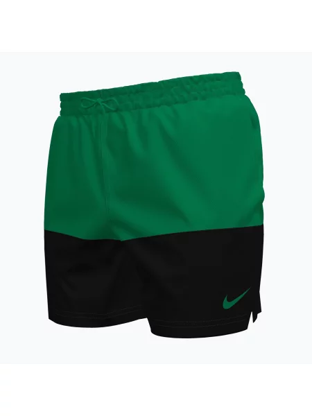 Мъжки бански шорти Nike Split 5" Volley stadium green зелено