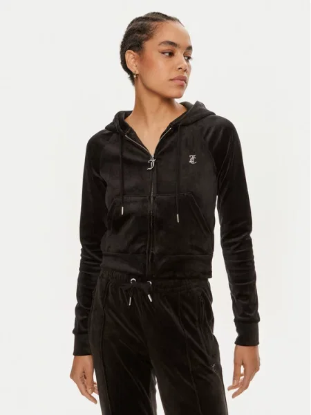 Juicy Couture Majica dugih rukava Madison crna