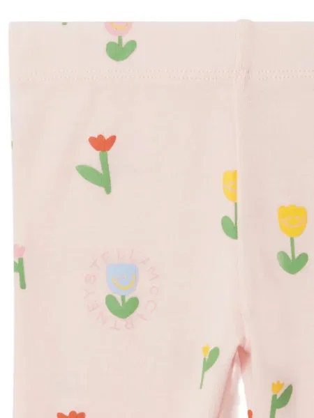 Legginsy dziecięce Stella Mccartney różowe