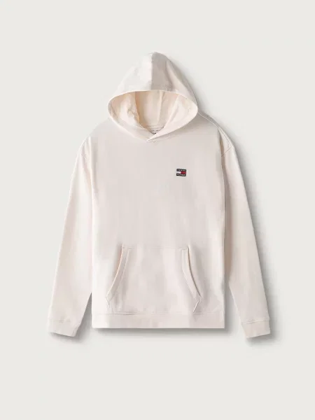 Tommy Hilfiger hanorac cu glugă pentru copii din bej