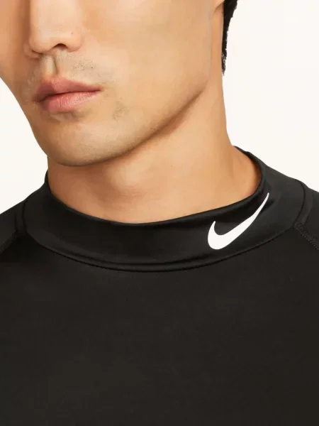 Nike Koszulka Z Długim Rękawem Nike Pro schwarz czarna