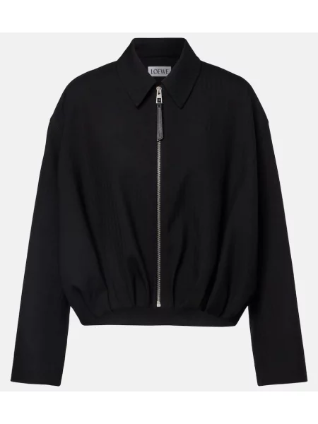 Geacă Loewe de lână negru