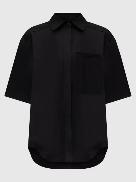 Сорочка MOHELI з льоном Lou Lou Studio чорна