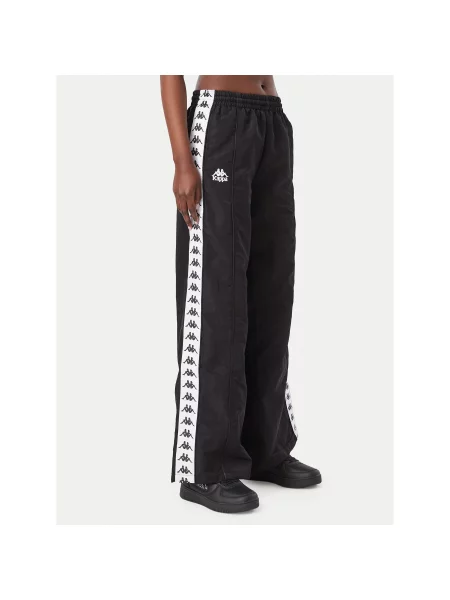 Kappa Spodnji del trenirke Odette Comfort Fit črna