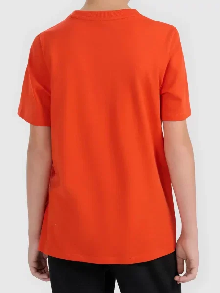 T-shirt chłopięcy 4F pomarańczowa