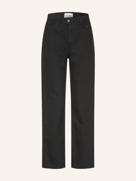 Claudie Pierlot Jeansy Straight schwarz czarne