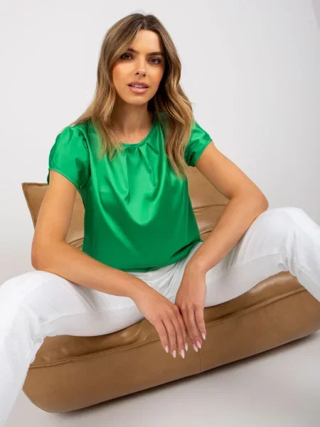 Bluza Fashionhunters zelena
