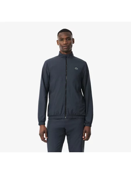 Lacoste Wodoodporny Komplet Dresowy Ciemnoszary Szary czarny