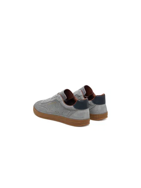 Tommy Hilfiger Superge Th Lo Lux Suede Sneaker siva