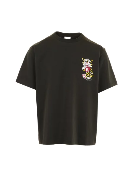 Kenzo GOTS KENZO WILD TIGER EMBROIDE t-shirt czarna