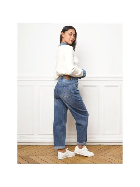 Blugi La Modeuse albastru